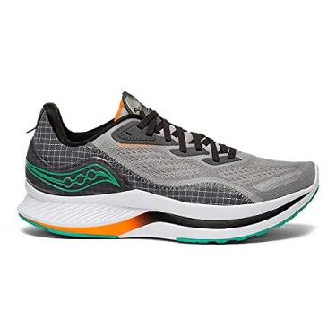 Imagem de Saucony Tênis de corrida masculino Endorphin Shift 2, Liga metálica/jade, 12.5
