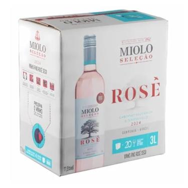 Imagem de VINHO MIOLO SELECAO ROSE SECO BIB 3 X 3 LTS