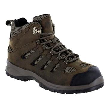 Imagem de Northside Men's Axson Mid Waterproof, Composite Toe Work Boot Medium Brown 8.5 M US