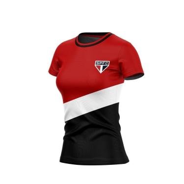 Imagem de Camisa do SÃO PAULO FC Feminina Original Plus Size Strong Oficial Licenciada-Feminino