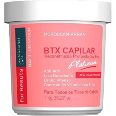 Imagem de For Beauty Max Illumination Platinum - Btox Matizador Reconstrução Pro
