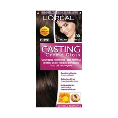 Imagem de Casting Tinta Creme Gloss 400 Castanho Natural, Marrom