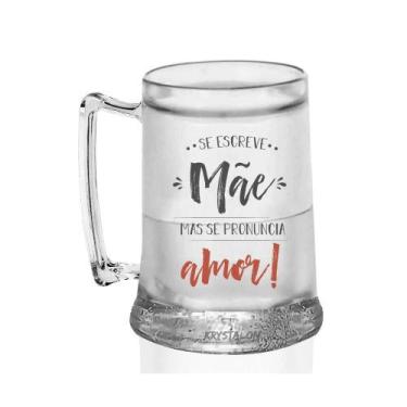 Imagem de Caneca Gel Acrílico Para Dia Das Mães - Se Escreve Mãe... - Krystalon