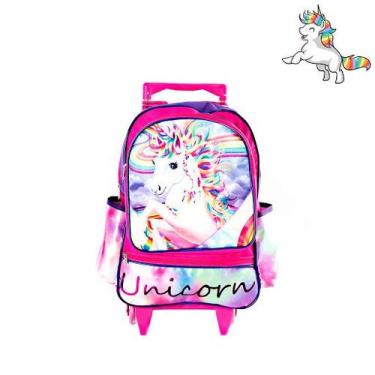 Imagem de Mochila Escolar Infantil Unicórnio Com Rodinha - TOYS 2U