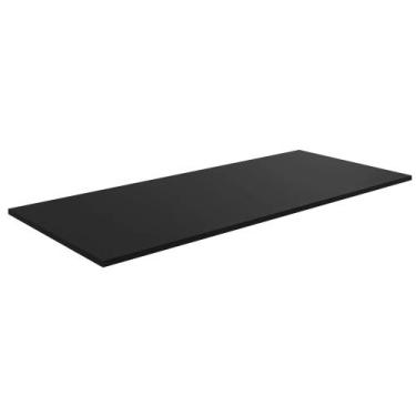Imagem de Tampo Para Balcão de Cozinha 120cm MDP - AJL Móveis, Ônix