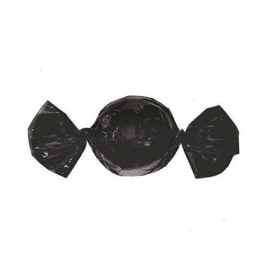 Imagem de Papel Mini Trufa 12x12,5cm - Preto - 100 unidades - Cromus - Rizzo Emb