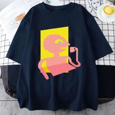 Imagem de Camiseta Adventure Time Mestre Dos Desejos - sneko, Azul, P