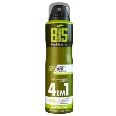 Imagem de Desodorante Antitranspirante Herbissimo Bis 4 em 1 Green Leaf aerossol