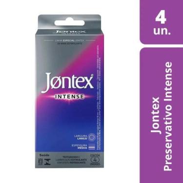 Imagem de Camisinha Jontex Intense 4 Unidades