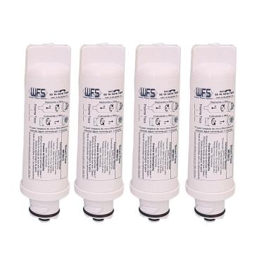 Imagem de Kit 4 Filtro Refil Eletroclux Pa 10N 20 25G 30G 40G Pappca10