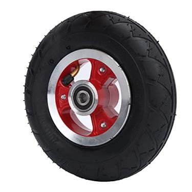 Imagem de Pneus de Scooter Elétrica, 200 × 50 Pneu de Aro de Roda de Scooter 8 Polegadas de 8 Polegadas de Pneus Pneumáticos da Roda Dianteira Com Acessórios de Scooter de Cubo