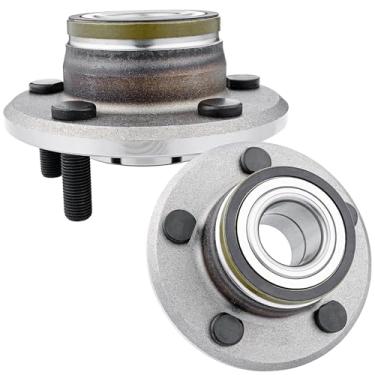 Imagem de JLEO Conjunto de rolamento do cubo da roda dianteira 513224 (par) RWD para Chrysler 300 2005-2011, para Dodge Magnum 2005-2008, para carregador 2006-2010, para Challenger 2008-2010