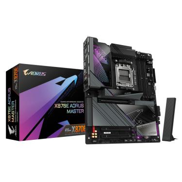 Imagem de Placa Mae Gigabyte AMD (AM5) DDR5 ATX - X870E Aorus Master
