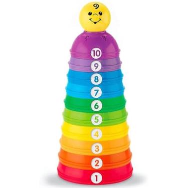 Imagem de Torre de Potinhos Coloridos - Fisher Price - Mattel W4472