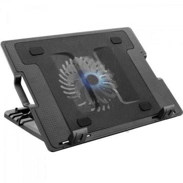 Imagem de Suporte Para Notebook Com Cooler Acoplado Ac166 Preto