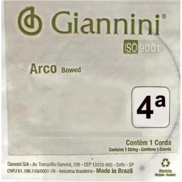 Imagem de Corda Avulsa Violini 4 Sol - Giannini - Giannini S/A
