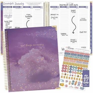 Imagem de bloom daily planners Agenda Agenda Mensal e Semanal Agenda 2026 Calendário 2026 (janeiro a dezembro) - Organizador de agenda mensal e semanal - 19 cm x 23 cm - Good Things Are Coming