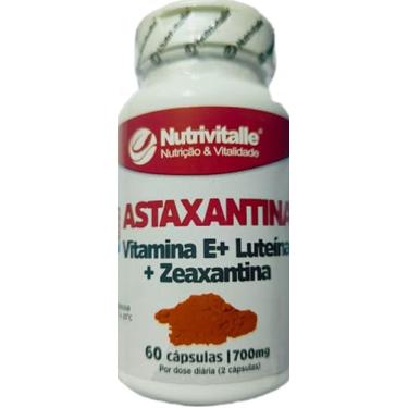 Imagem de Astaxantina + Vitamina E + Luteína + Zeaxantina Nutrivitlle 60 Cápsulas