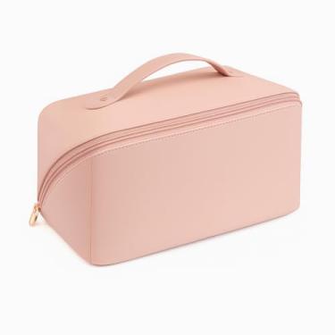 Imagem de Necessaire Feminina para Maquiagem, Organizador de Cosméticos, Bolsa de Viagem (Rosa Millennial)