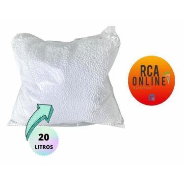 Imagem de Isopor Pérola Bolinha Enchimento Puff E Artesanato 20 Litros