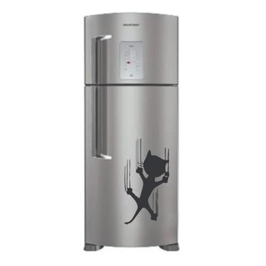 Imagem de Adesivo De Decoração Parede Geladeira Cozinha Gato