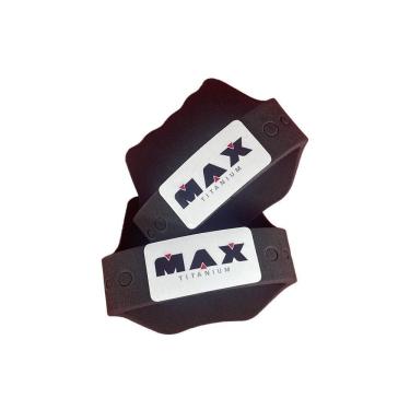 Imagem de Luva Palmex Caleira Musculação Acade Eva Branco Max Titanium