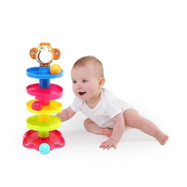 Imagem de Bebê Childern Torre Puzzle Rolling Ball Bell - Muye Trading
