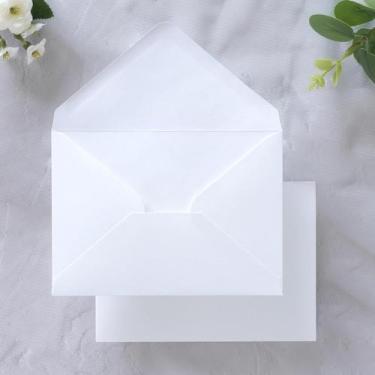 Imagem de Envelope Ponatia A1 9x13 cm branco, pacote com 50 selos