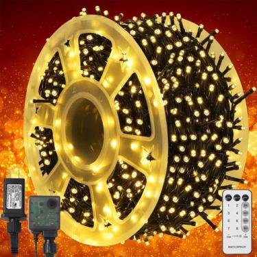 Imagem de Luzes de corda WATERGLIDE 1000 LEDs 100m, branco quente, 110V