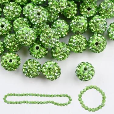 Imagem de Miçangas de argila de strass, 10 mm, 200 unidades para criar KESOCORAY