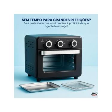 Imagem de Air Fryer Forno 12L Sem Óleo  Assa, Frita, Grelha  Ideal para Porções 