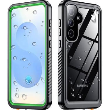 Imagem de Capa de celular SPIDERCASE impermeável para Samsung Galaxy S25 verde