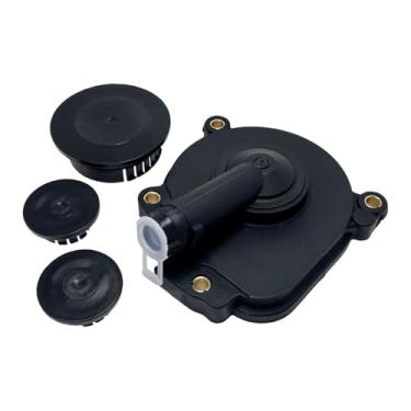 Imagem de HYNYHT Kit de tampa de separador de óleo de respiro e válvula de ventilação de PVC 2720100631 2720100631 0009985690 compatível com ML350 C230 C300 E350 C350 SLK300 ML450