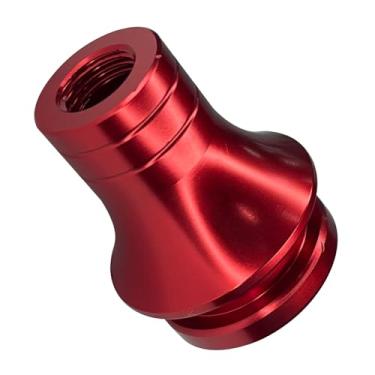 Imagem de SWQS Retentor adaptador de manípulo de câmbio M12 x 1,25, substituto de adaptador de inicialização para câmbio de marcha de transmissão manual, acessórios de alavanca de câmbio universal para carro
