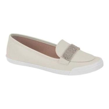 Imagem de Alpargata Fem Moleca Napa Sardenha Brilhos Off White 5109.789-Feminino