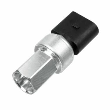 Imagem de Sensor de pressão do ar condicionado compatível com VW Golf GTI MK4 MK5 MK6 1998-2013 1K0959126E Sensor de pressão do ar condicionado Interruptor do sensor de pressão do ar condicionado