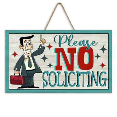 Imagem de Bolisom Por favor, não solicite sinal de porta da frente, cabide de madeira engraçado, escritório, negócios, trabalho, decoração de quarto, guirlanda de madeira bem-humorada, decoração para pendurar