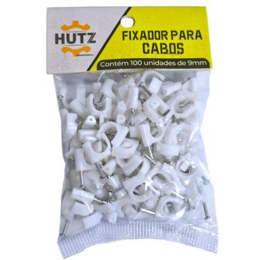 Imagem de Fixador De Cabos 8/9/10mm Miguelão Fixa Fio c/100 Unidades - Hutz, 9mm