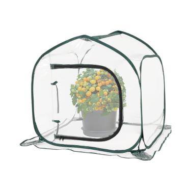Imagem de Estufa Mini para Plantas | Dobrável e Transparente para Climas Frios,Cobertura de Inverno para Plantas com Abertura Rápida,para Morangos Mirtilos Vegetais Flores Jardim e