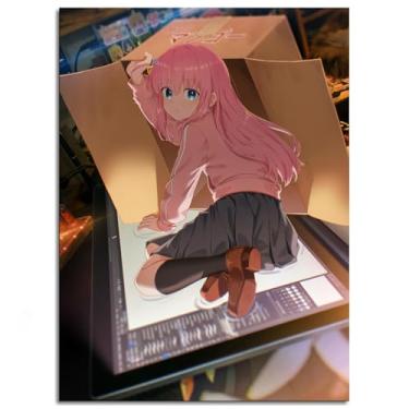 Imagem de 1104 Anime Girls Wall Art Illustration Canvas Prints Sweater Poster For Home Conjunto de 1 Decorações Noframed 81.3 cm x 61.0 cm