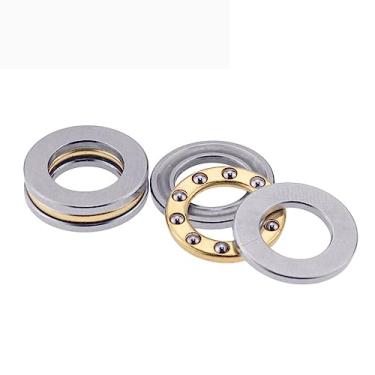 Imagem de XMGKMN 10 pçs/lote F2-6M F2.5-6M F3-8M F5-10M F6-12M F7-15M F8-16M F10-18M F12-21M Rolamento axial de esferas 3 em 1 Rolamento axial de impulso (Tamanho: F10-20M 10x20x6,5)