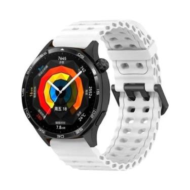 Imagem de Pulseira De Silicone De 22mm Para Huawei GT 6 Pro, GT5, GT4, GT3, Band