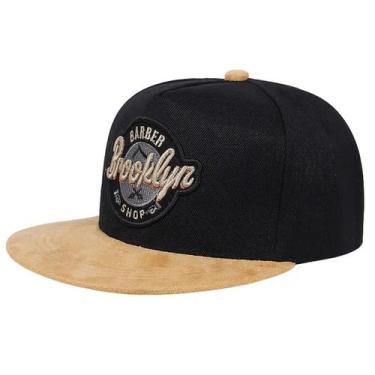 Imagem de Boné de beisebol Brooklyns Anime Snapback Hip Hop Preto - Yiweisai