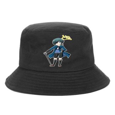 Imagem de Chapéu de pescador preto Butlers Anime Folding Sun Fishing - Yiweisai