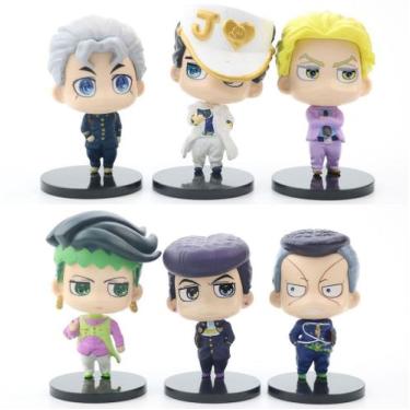 Imagem de Brinquedo de bonecos de anime Collect Jojo's Bizarre Adventure, 6 unid