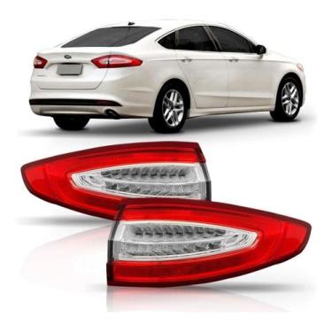 Imagem de Lanterna traseira fusion 2013 a 2017 com led - São Paulo Auto Peças, E