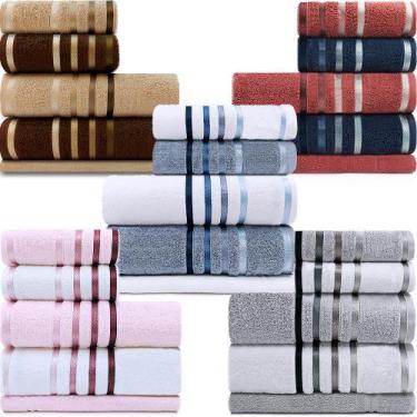 Imagem de Jogo de toalhas Banhão Gigante Karsten Lumina 5 Peças - Fio Penteado -