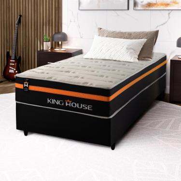 Imagem de Cama Box Molas Ensacadas Sirius Solteiro 88x188 King House