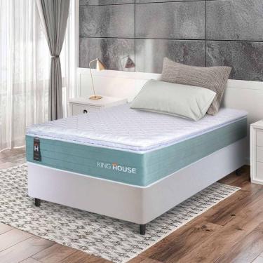 Imagem de Cama Box Lagos Molas Ensacadas Solteiro 88x188 King House