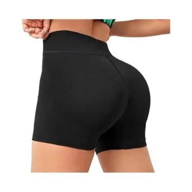 Imagem de Leggings Femininas De Cintura Alta Respiráveis Em Cor Sólida Para Fitn